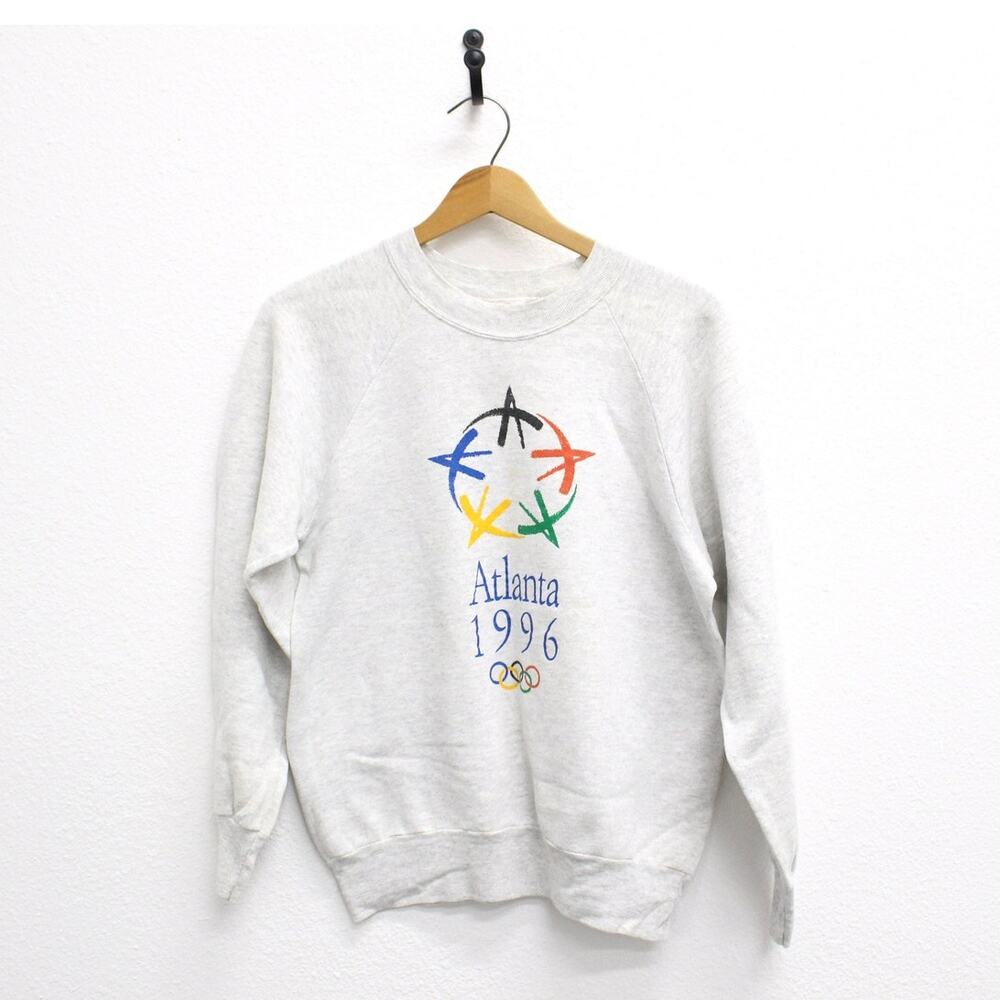 Vintage Atlanta USA 1996 Olympic Sweatshirt Medium